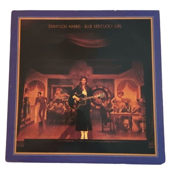 EMMYLOU HARRIS - BLUE KENTUCKY GIRL BSK-3318 WARNER BROTHERS 1979 VINYL LP - Picture 1 of 8